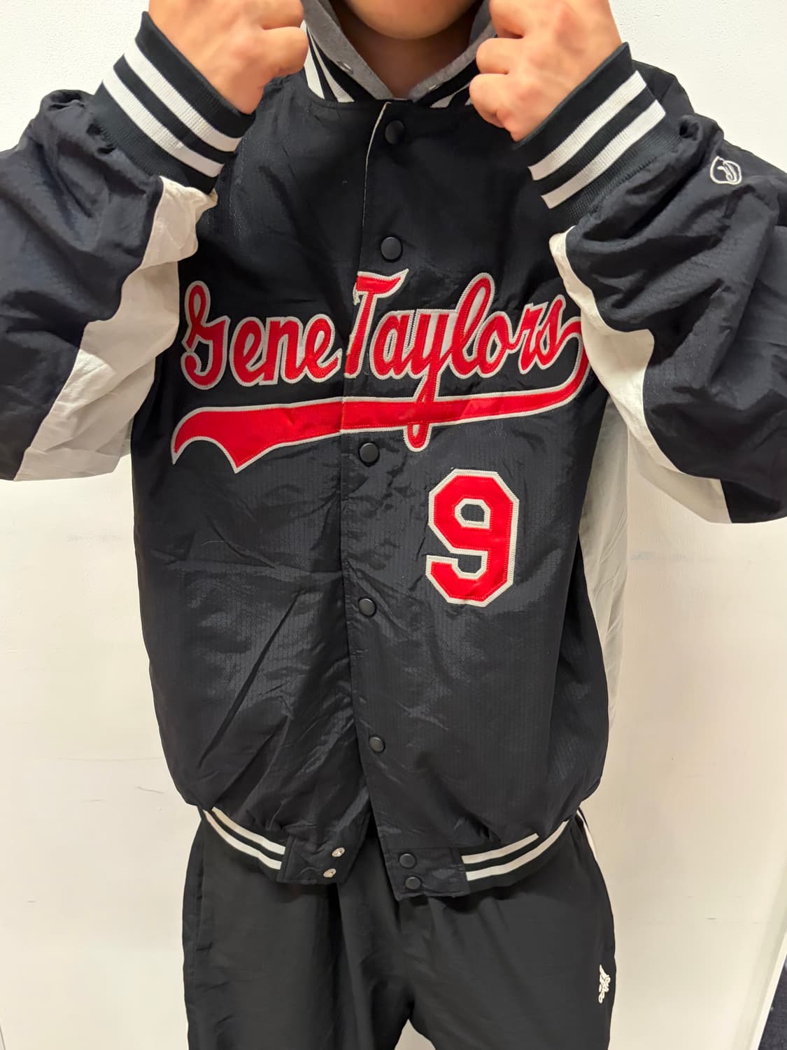 90s 올드스쿨 레터링 스타디움 바시티 jk 상품이미지2