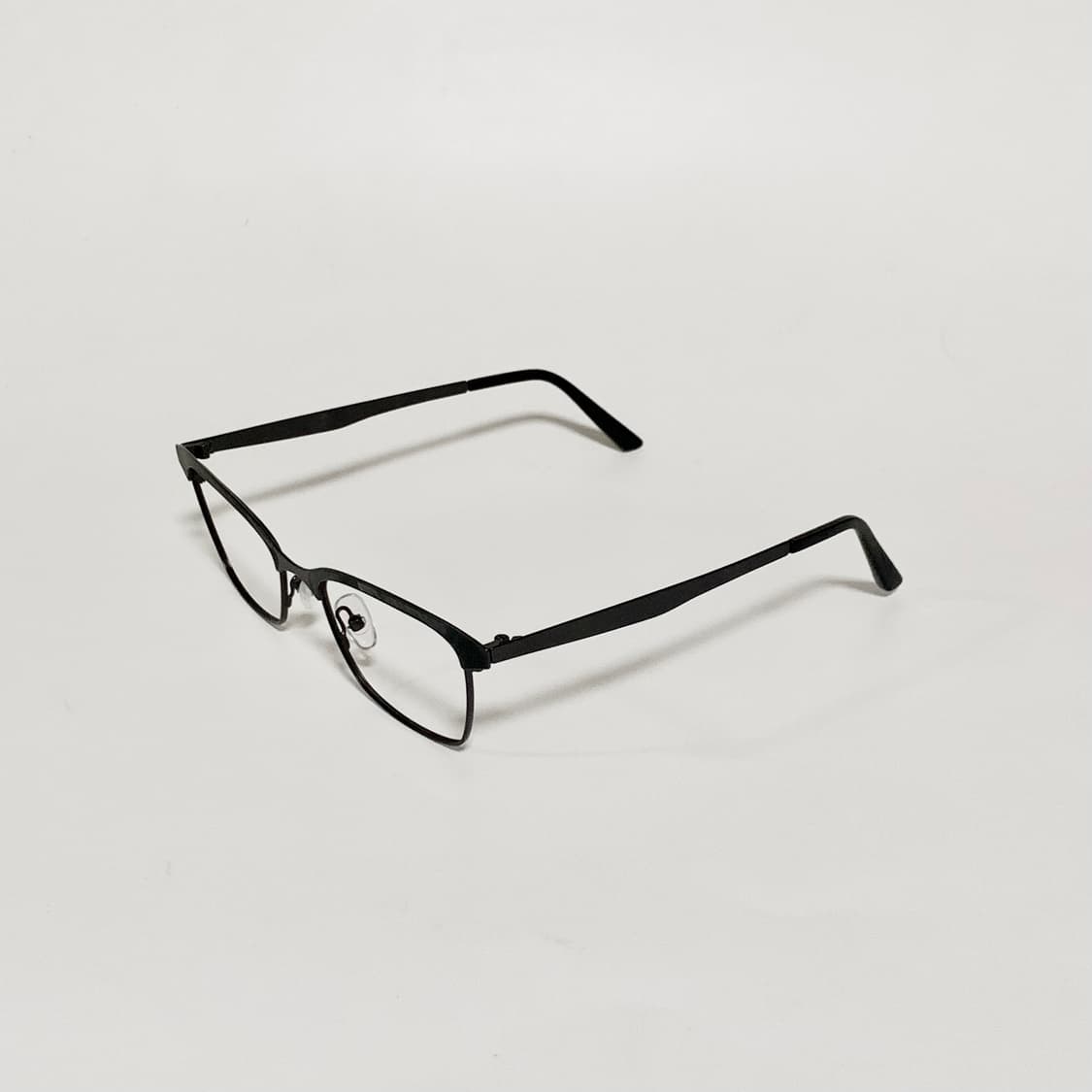 940 데드스탁 마블 포인트 슬림 사각 메탈 프레임 빈티지안경 픽키 상품이미지3