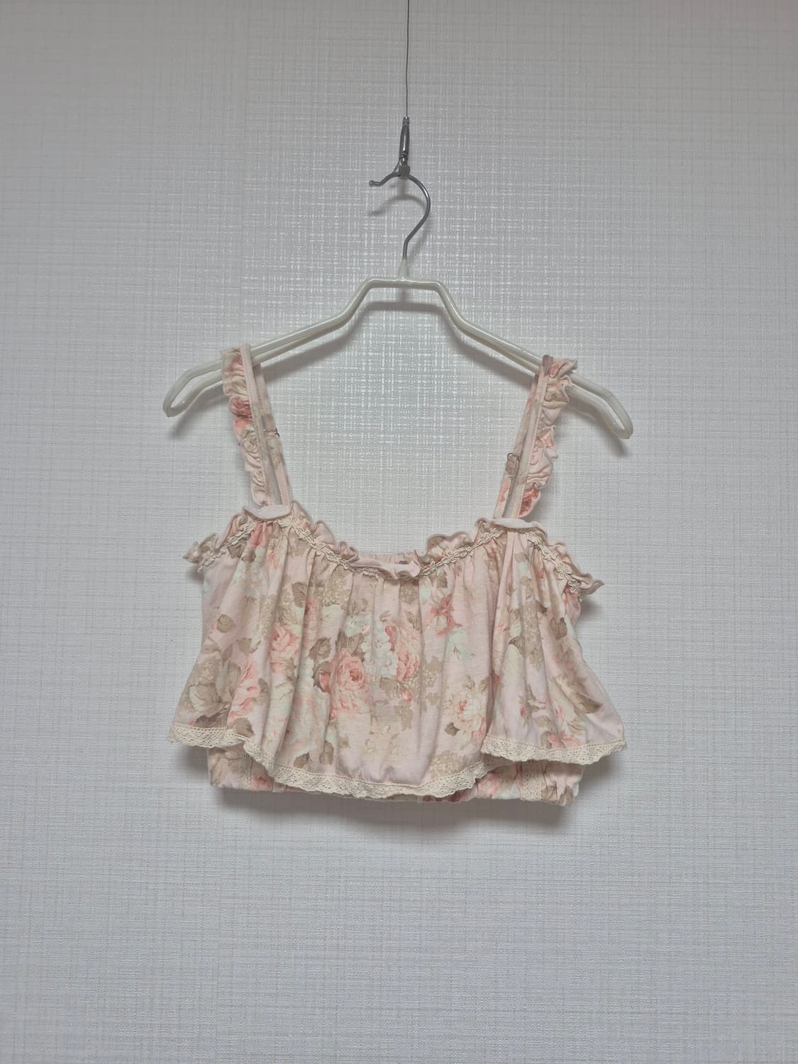 리즈리사 수선템 핑크 플로럴 브라탑 상품이미지1