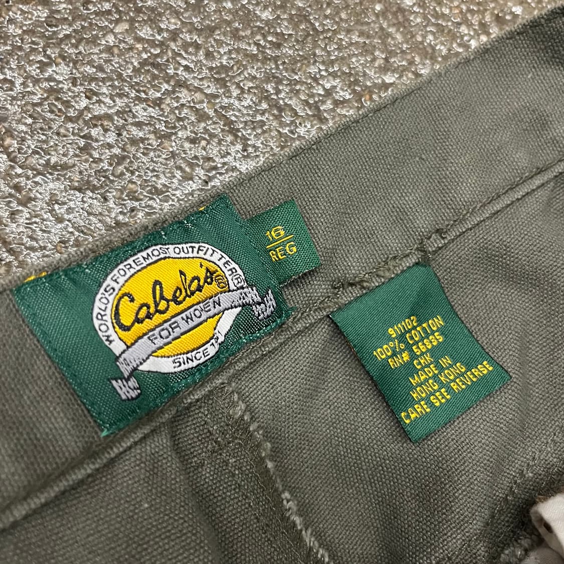 90s Cabelas 컨버터블 팬츠 (33“) 상품이미지6