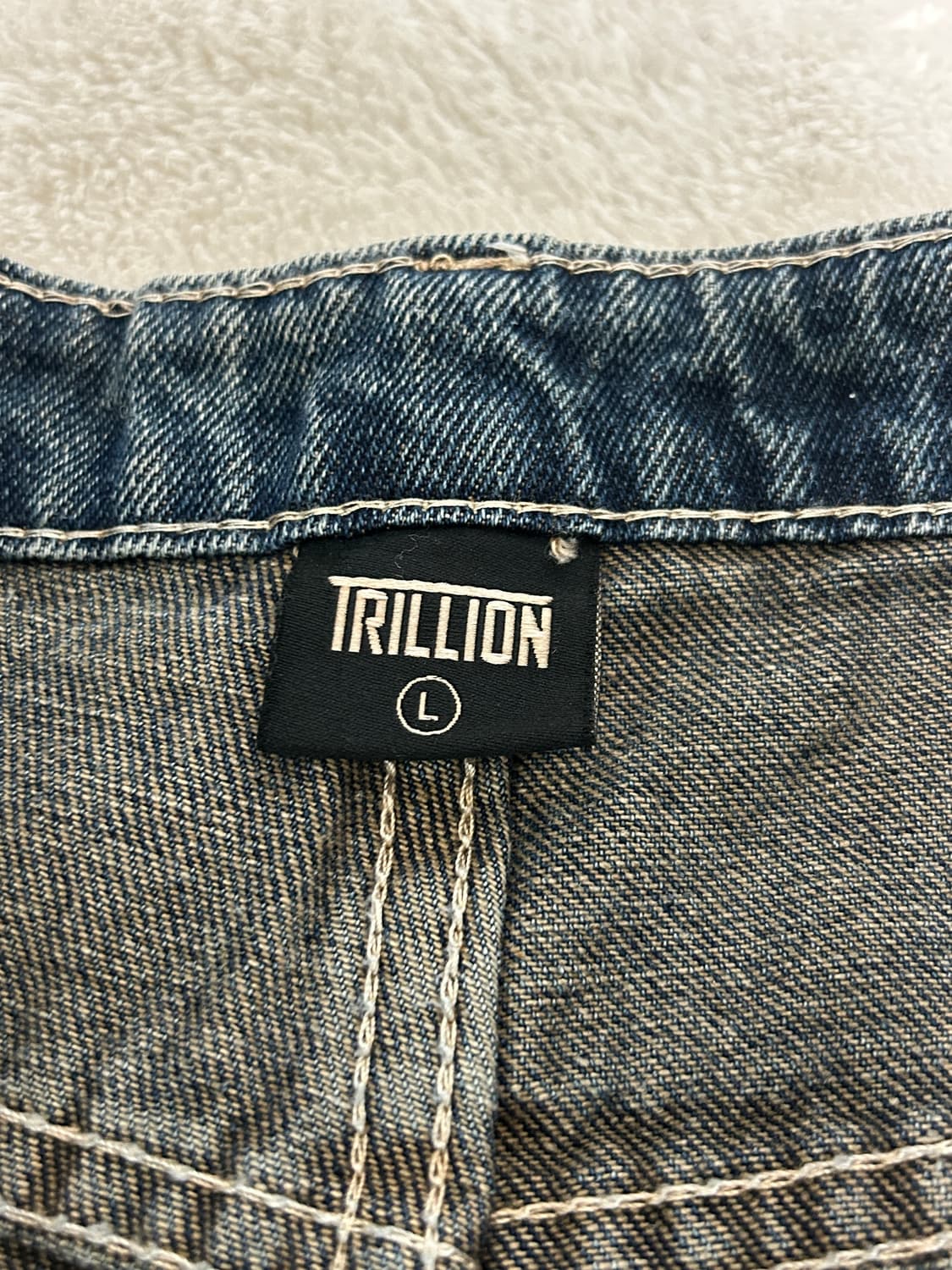 L 트릴리온 워싱 데님 팬츠 상품이미지5