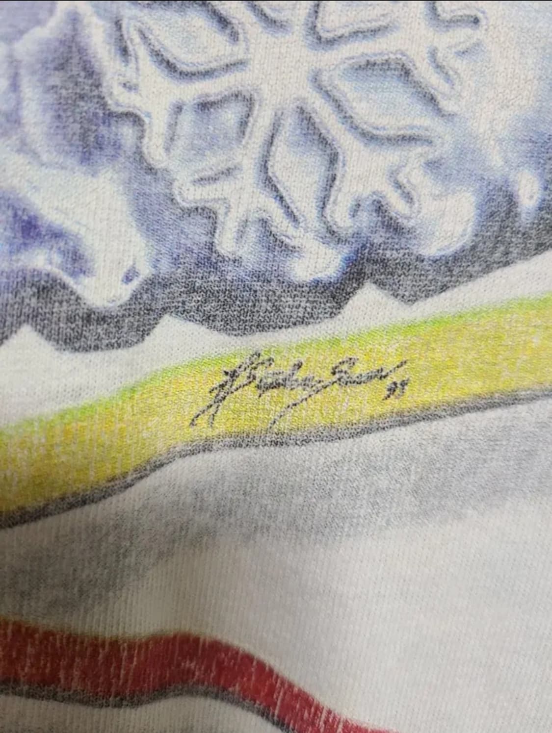 90년대 US SKI TEAM x 그레이트풀데드 타이다이 상품이미지7