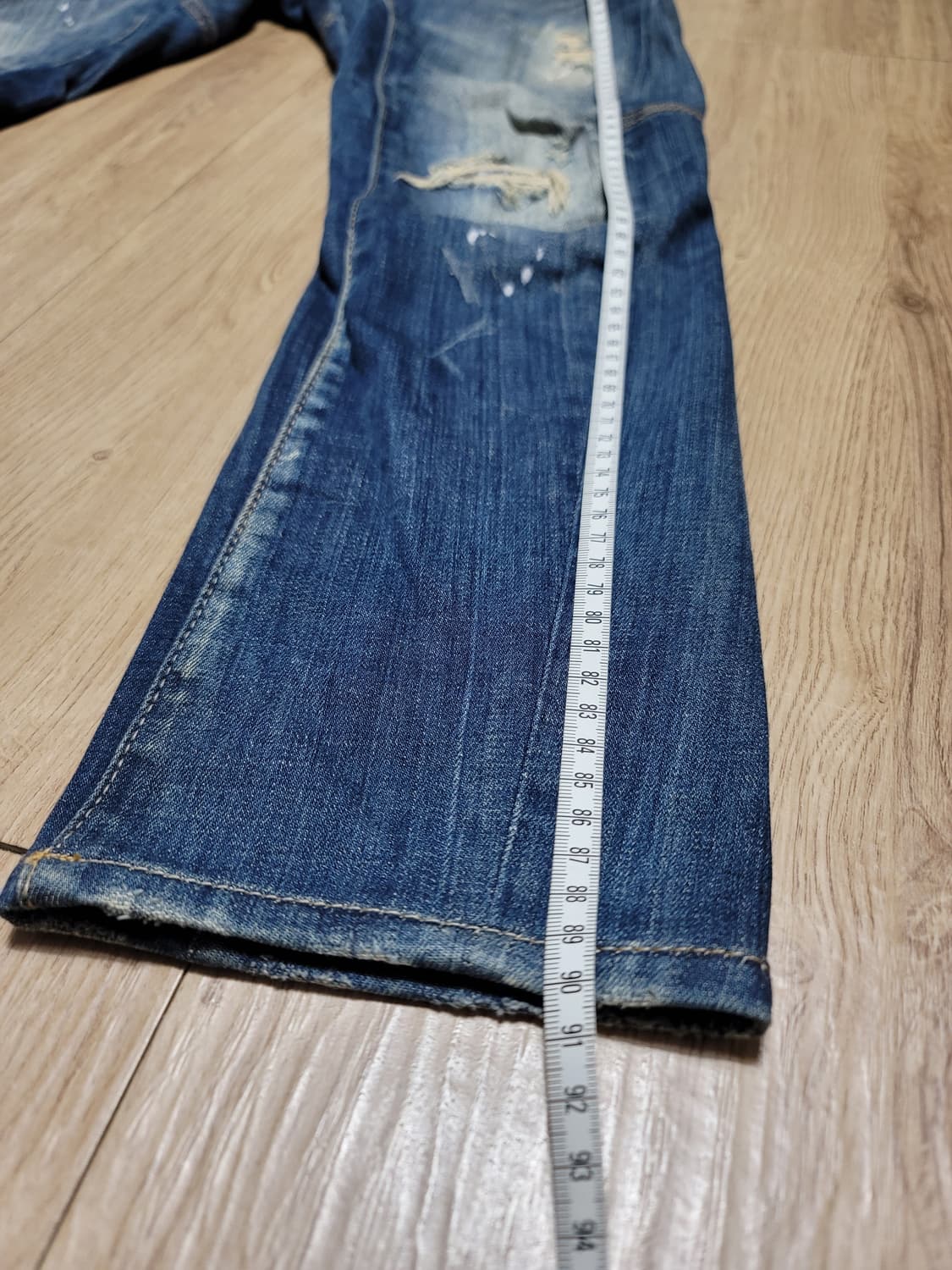 디스퀘어드2 데님 S71LA0869 타이디바이커 EU46 상품이미지6