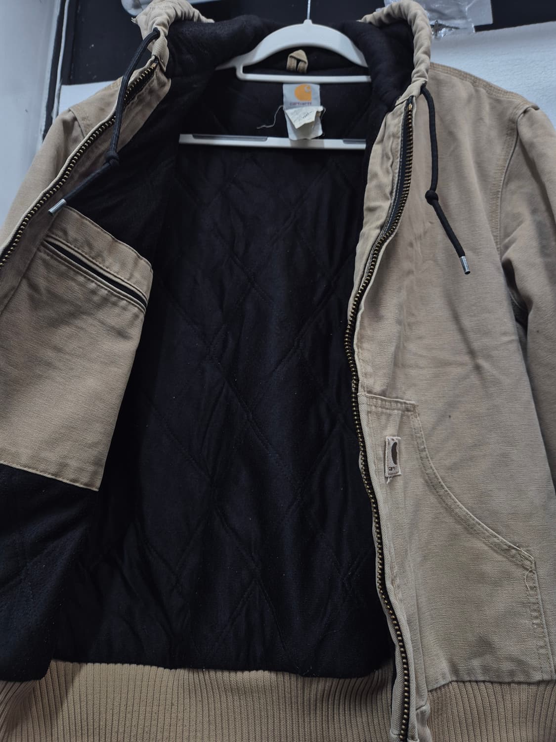 칼하트 액티브 J 130 자켓 카멜 샌드스톤 / 100~105 (정품) 상품이미지6