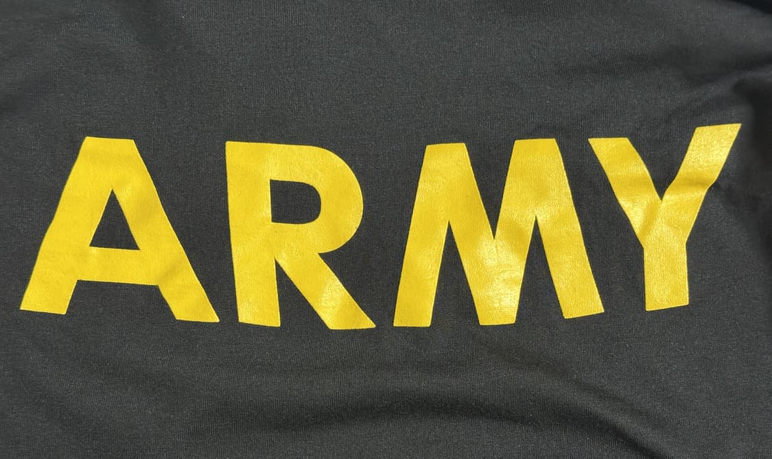 미육군 APFU 체육복 트레이닝복 긴팔 티셔츠 (M) (18) 상품이미지5