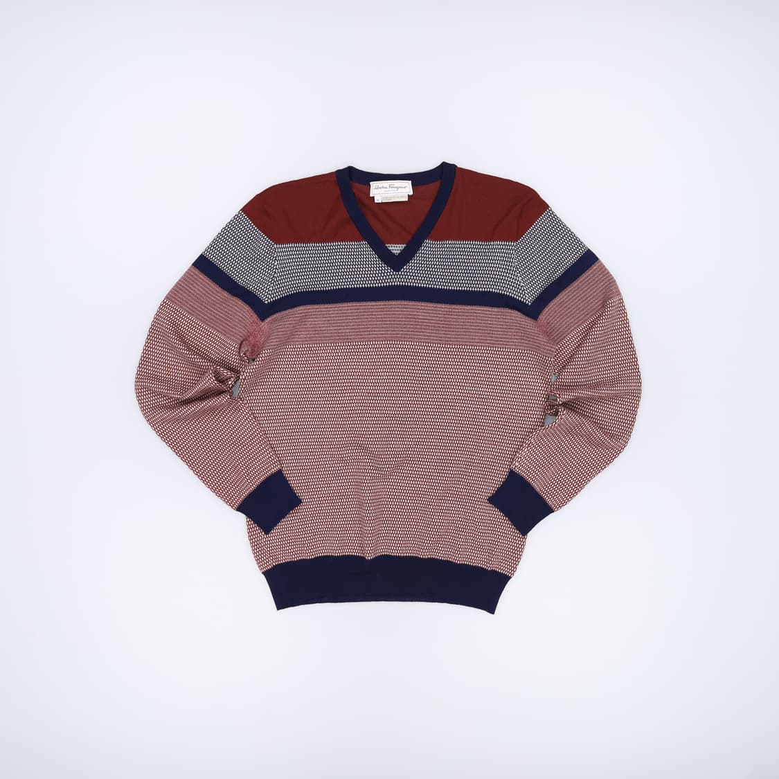 M 페라가모 스트라이프 니트 0429H 상품이미지1