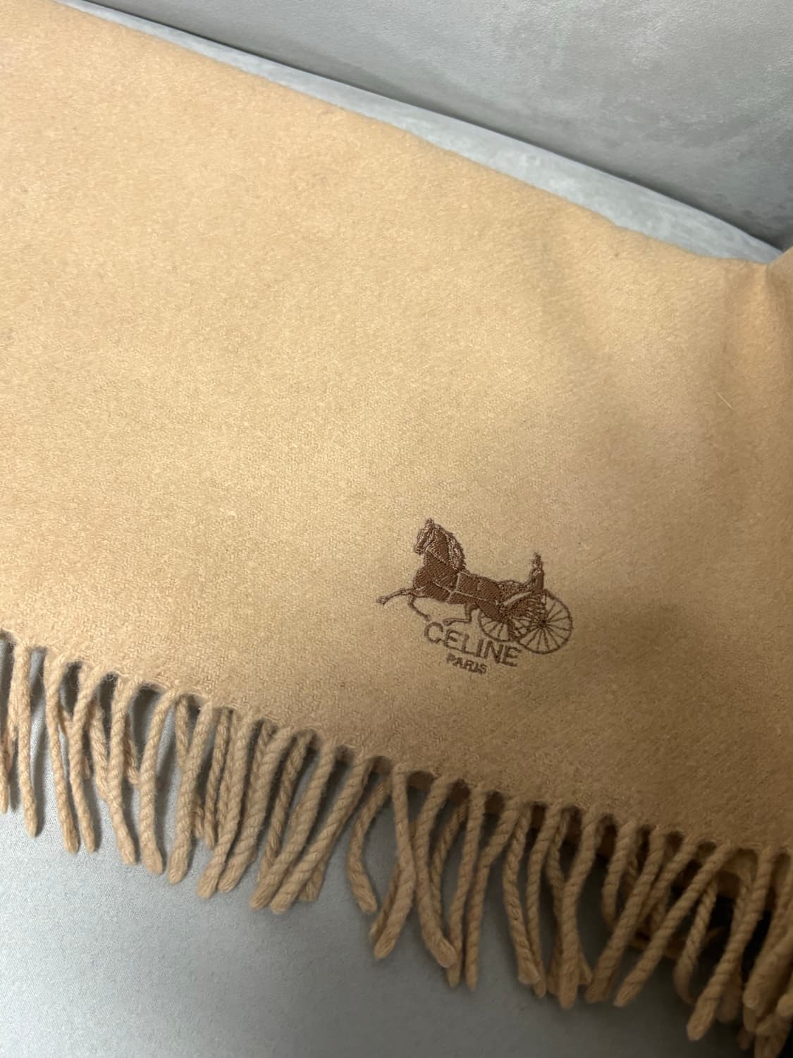 울100% 셀린느 정품 블랭킷 담요 상품이미지2