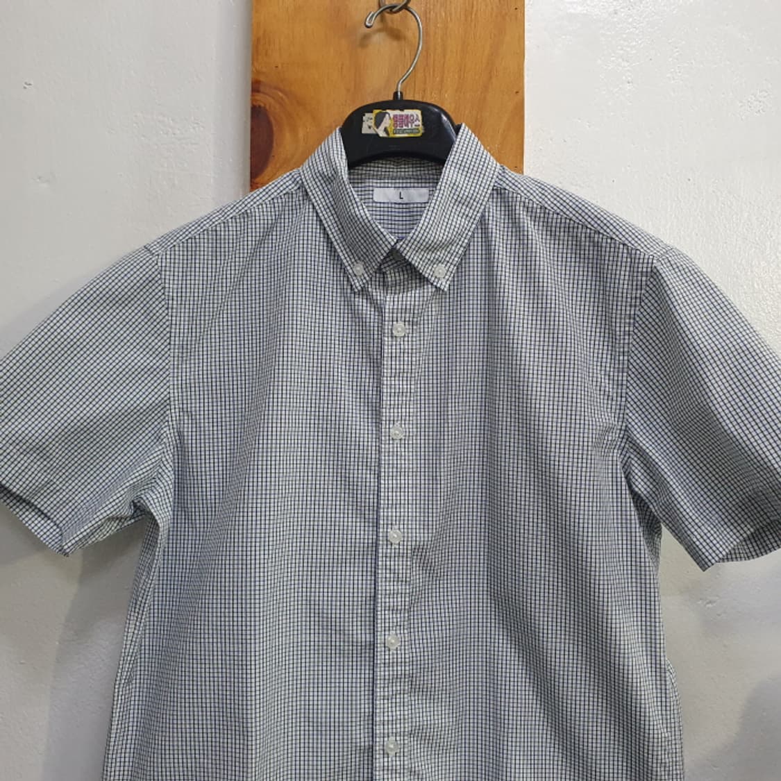 남자 반팔 카라 셔츠(100) 상품이미지2