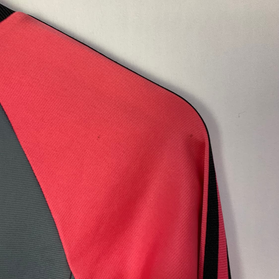 아디다스 져지 회색/핑크/블랙 빈티지 여성 집업 xs 상품이미지5