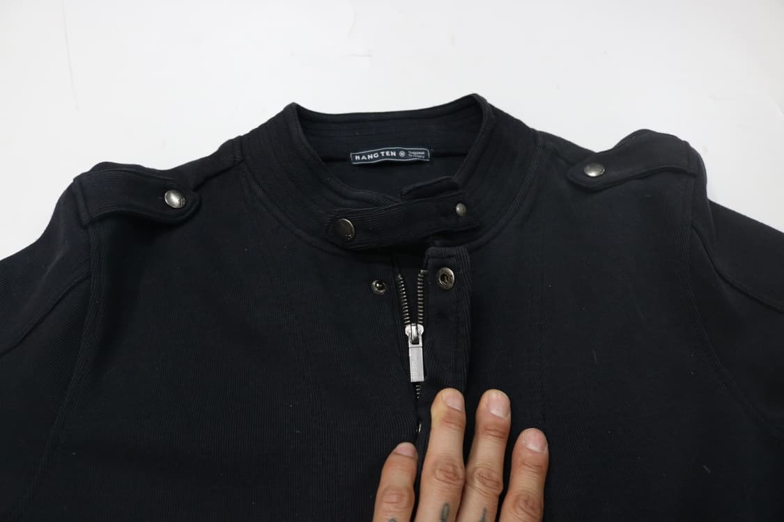 Hang Ten 행텐 빈티지 밀리터리 디테일 코튼 스냅 자켓 (M) 상품이미지7