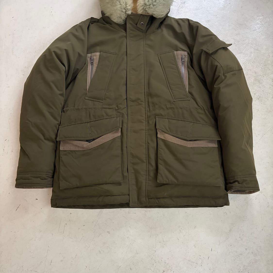 에스피오나지 콜비 빈티지 구스다운 패딩 L 상품이미지3