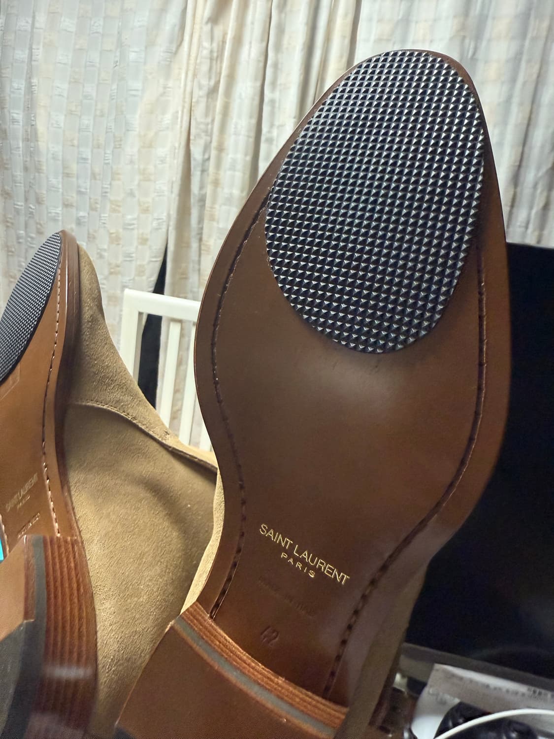 [박스 없는 새상품] 생로랑 조드퍼 3cm 42사이즈 상품이미지3