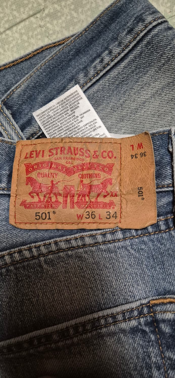 리바이스 501  빈티지   리바이스코리아   실측 32~33  착샷있음 상품이미지5