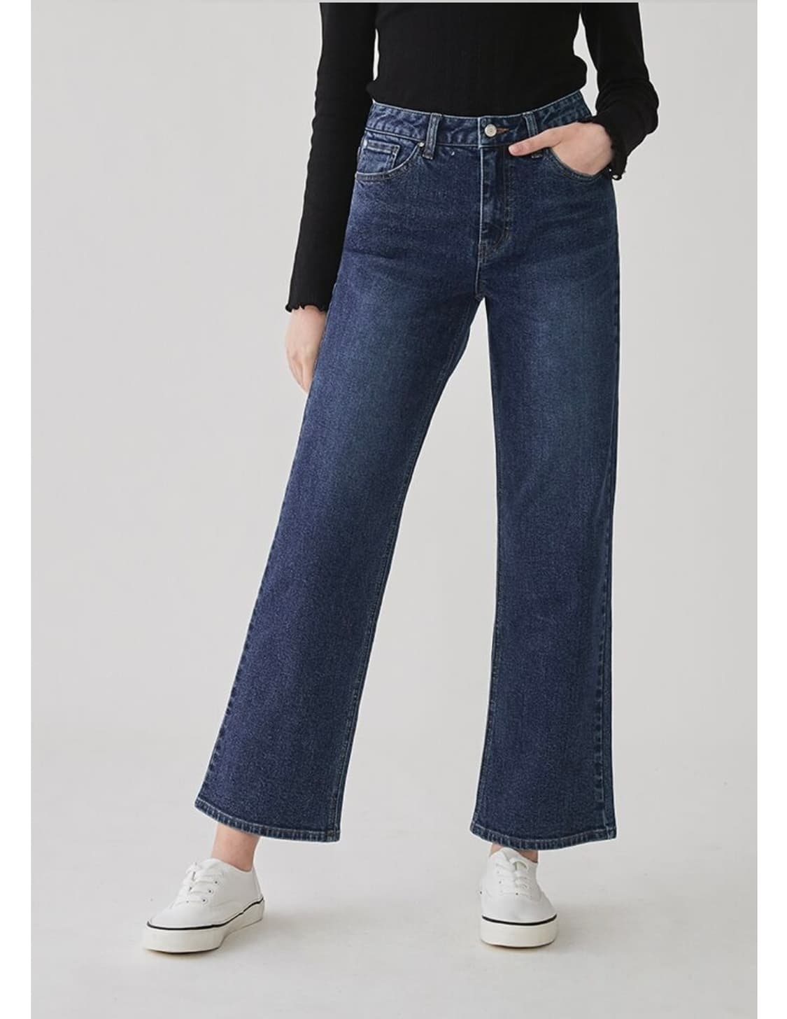 (26)여성 게스 세미와이드 데님 팬츠  상품이미지8