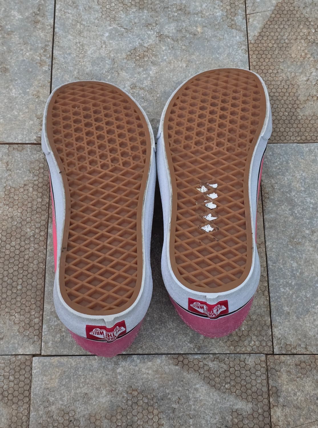 (250)반스 올드스쿨 핑크 화이트 상품이미지9