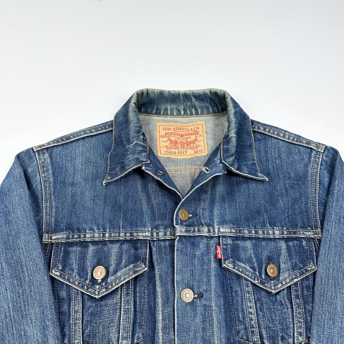 리바이스 재팬 70505-0217 3세대 데님 트러커자켓 40 상품이미지2