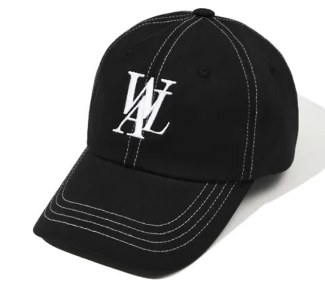 우알롱 시그니처 로고 볼캡 스티치 상품이미지1