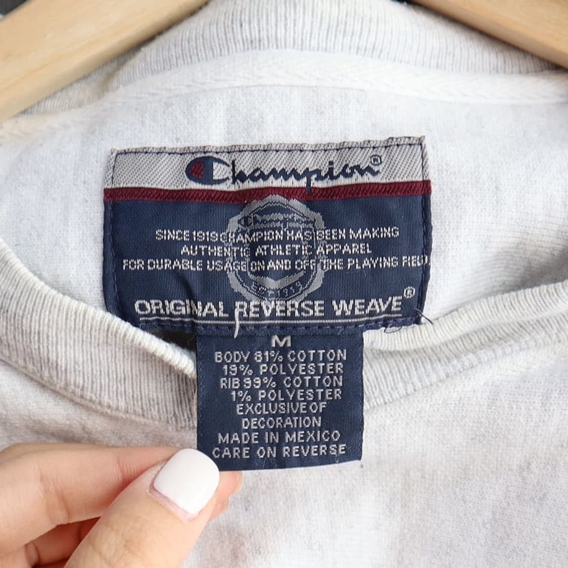 챔피언 컬리지 리버스위브 스웻셔츠 상품이미지6