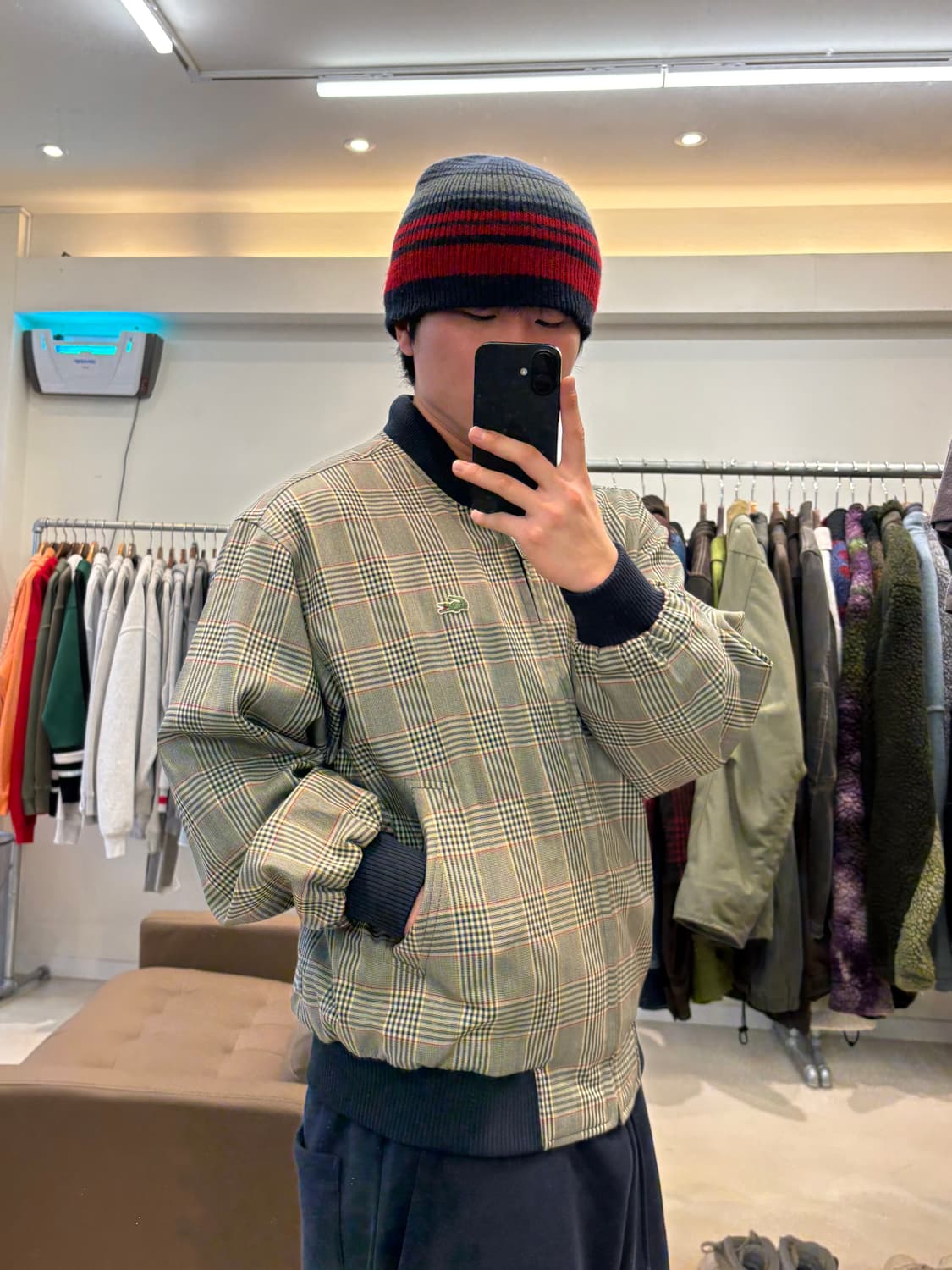 라코스테 리버시블 항공점퍼 상품이미지9