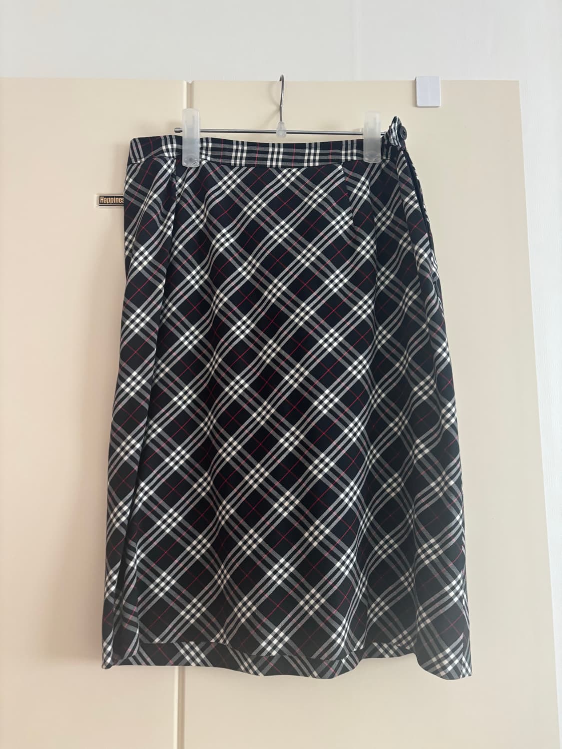 버버리 체크 스커트 상품이미지1