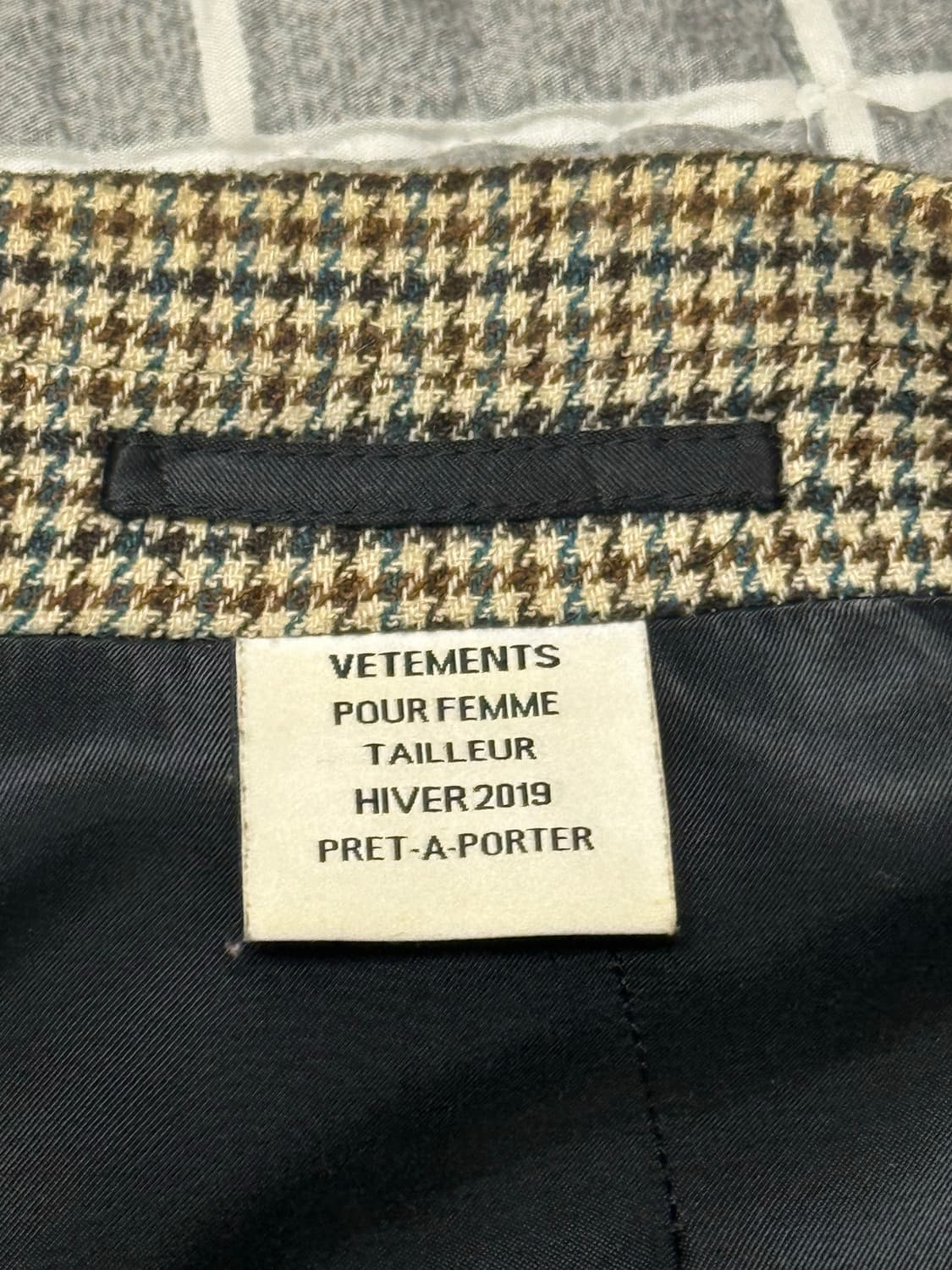 (S)19FW vetements 베트멍 블레이저 뎀나 상품이미지6