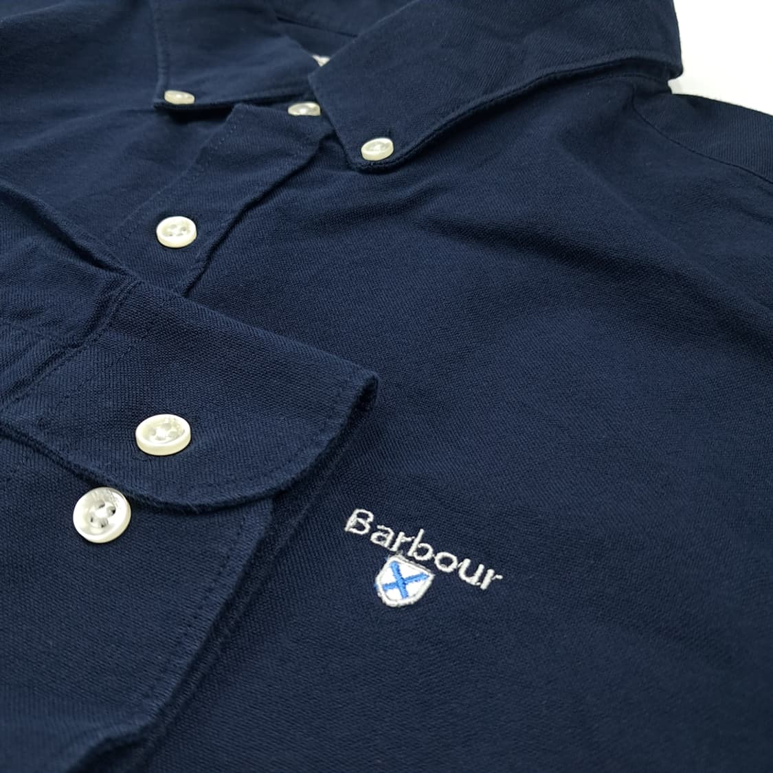 CL647 XL 바버 버튼다운 다크 네이비 셔츠 남방 상품이미지4