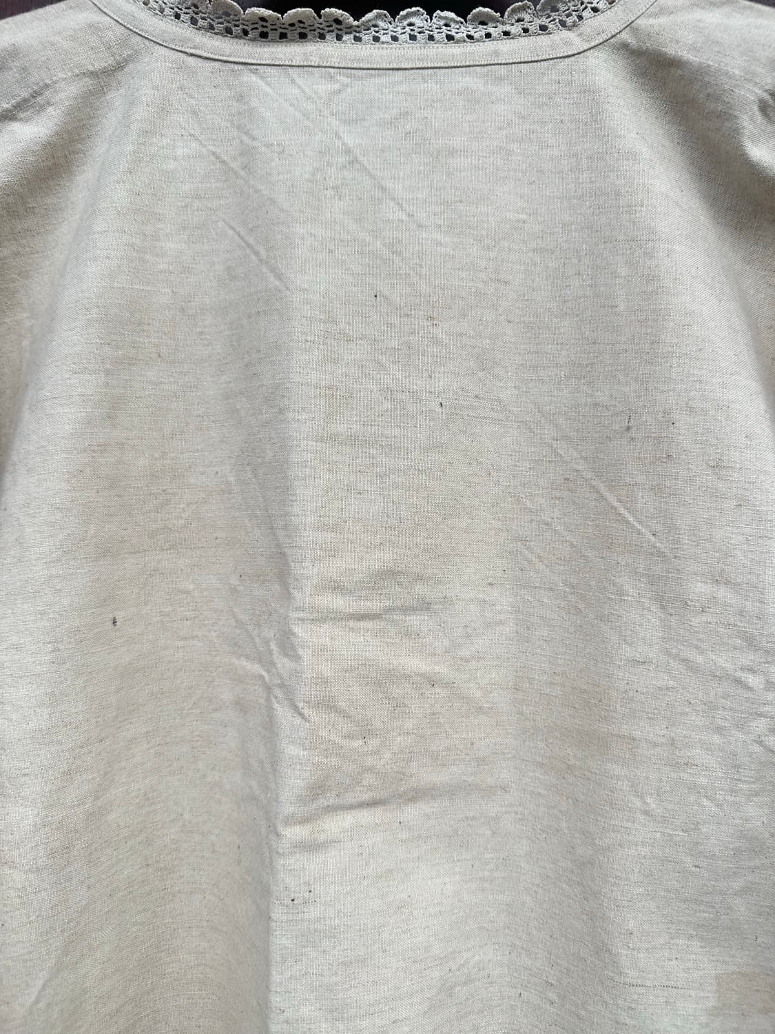 1900’s French Antique Linen 🇫🇷 그랑파 슈미즈 상품이미지9