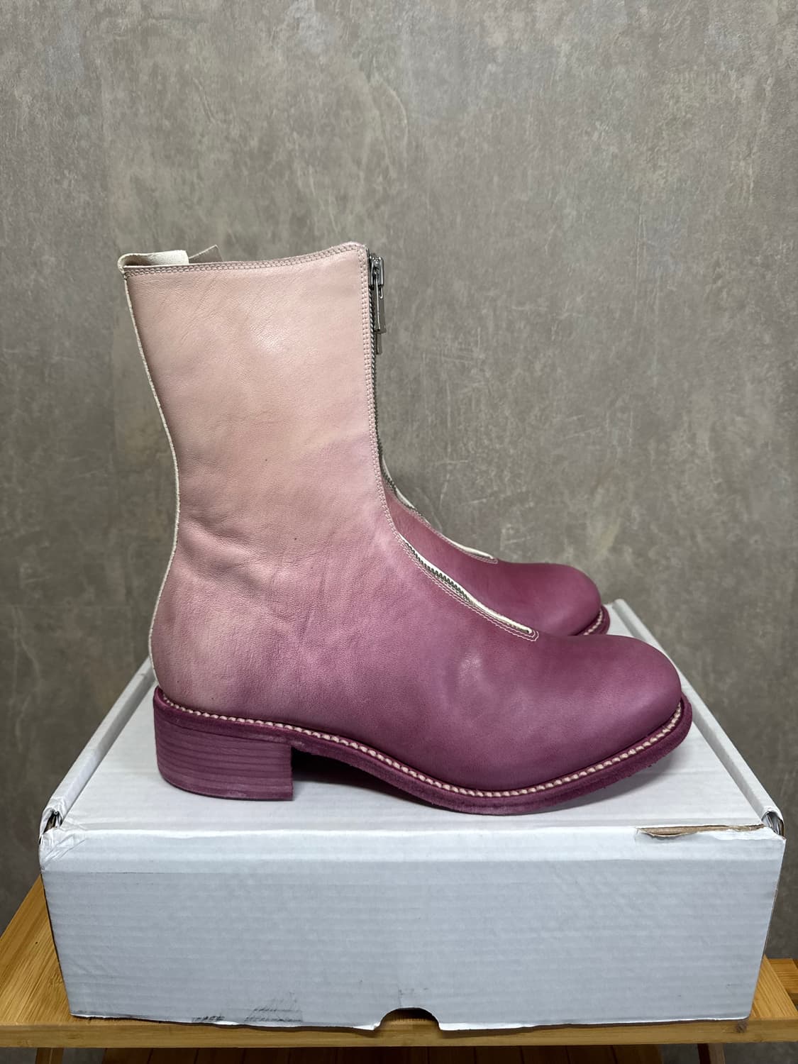 41 / 구이디 PL2 그라디언트 레더 부츠 상품이미지4