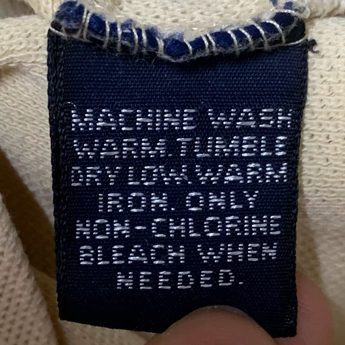 [M] 90's 버버리 롱 슬리브 PK티셔츠 Made In USA 상품이미지5