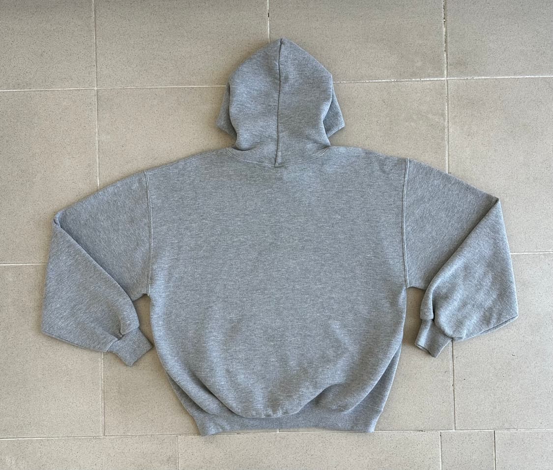 90s 빈티지 러셀 후드 그레이 L 상품이미지2