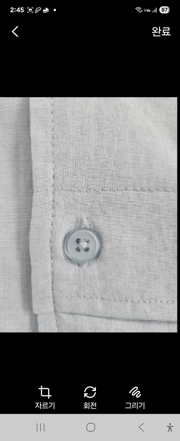 (새제품)남성셔츠 100.105 상품이미지5