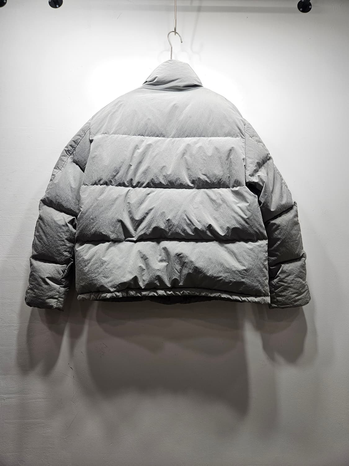 컨셉원 라이트그레이 오리털 패딩 XL 상품이미지6