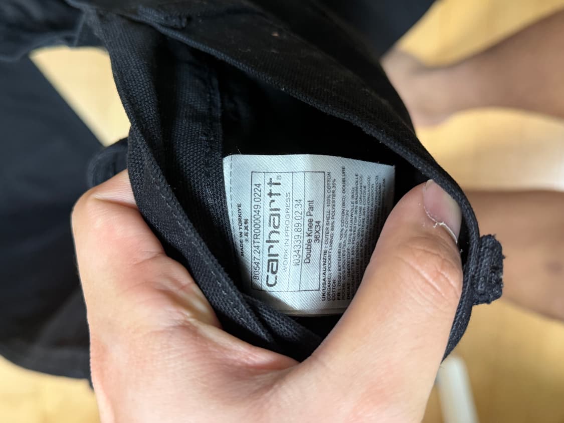 칼하트 더블니 36x34 상품이미지4