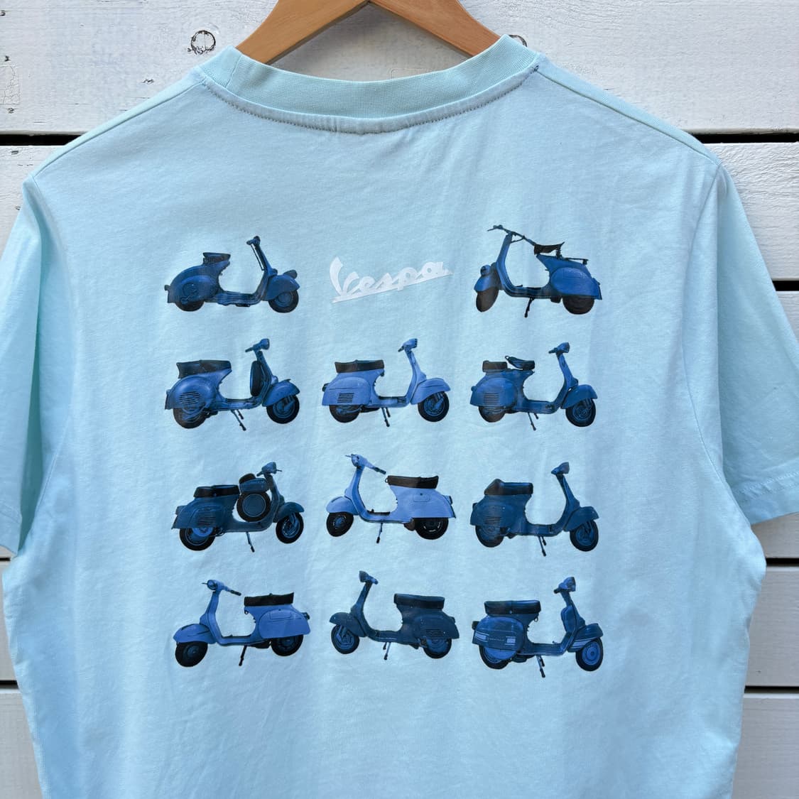Vespa 빈티지 베스파 반팔 티셔츠 상품이미지5