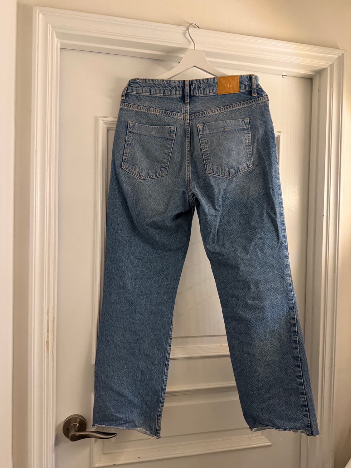 자라 진주 데님 청바지 상품이미지6