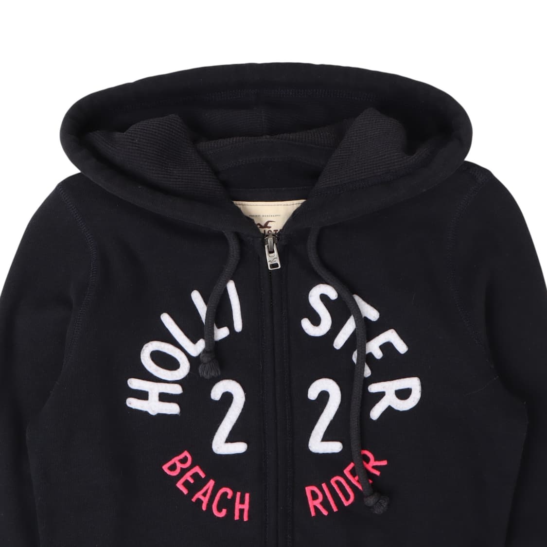 홀리스터 우먼스 로고 후드집업 상품이미지2