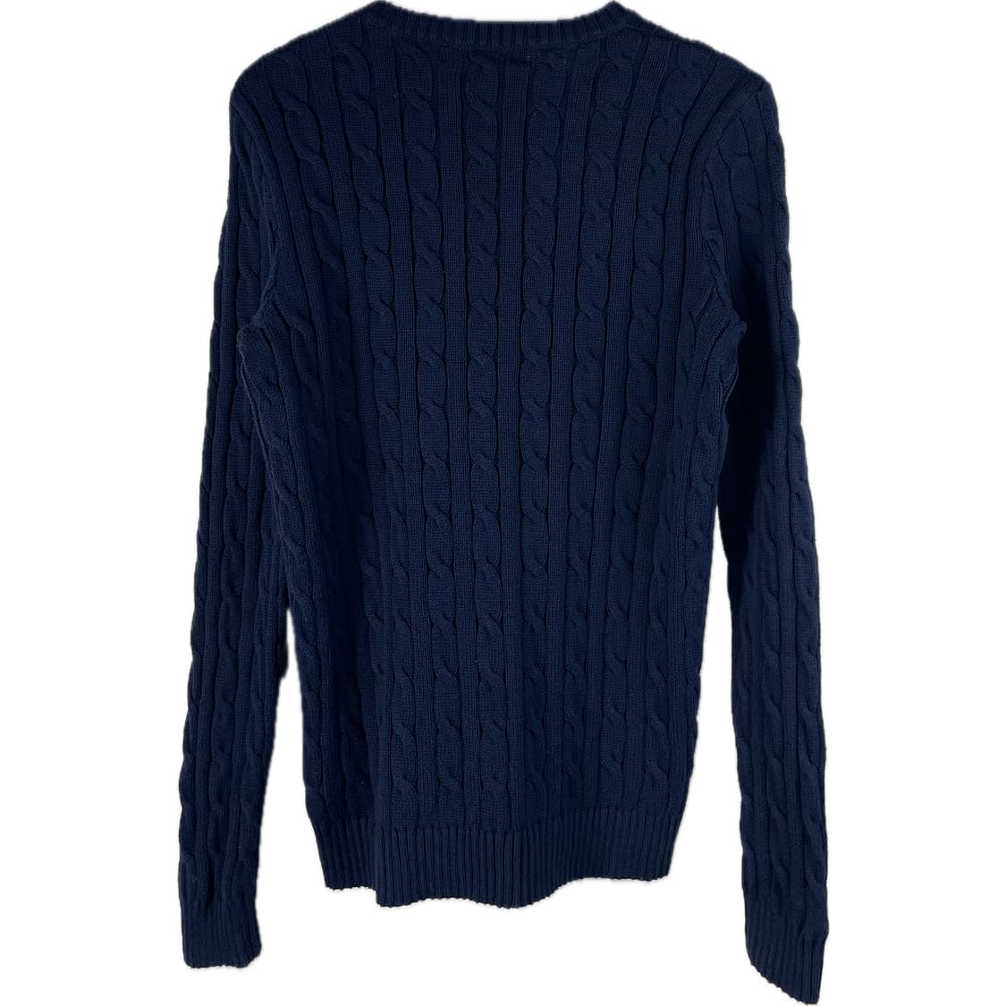 [M] 폴로 랄프로렌 금장 버튼 디테일 케이블 꽈배기 니트 상품이미지2