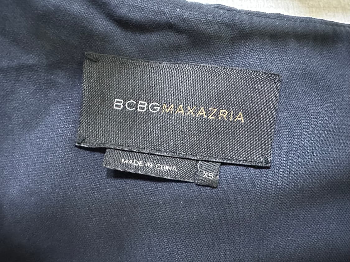 BCBG 숏 트렌치 자켓 네이비 상품이미지7