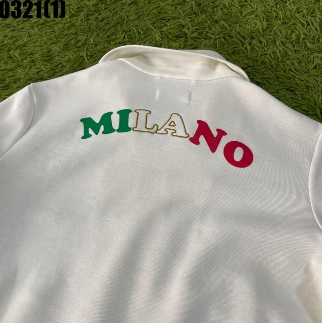 최저가/아디다스 화이트 밀라노 져지 무지개  상품이미지8