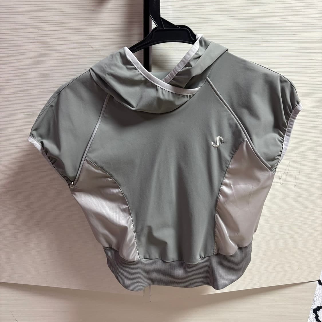 오호스 후디 볼레로 (카키) 상품이미지2