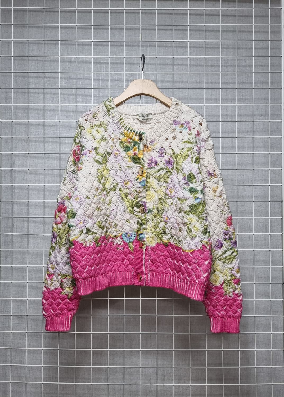 (택포) 안나몰리나리 블루마린 니트가디건 상품이미지1