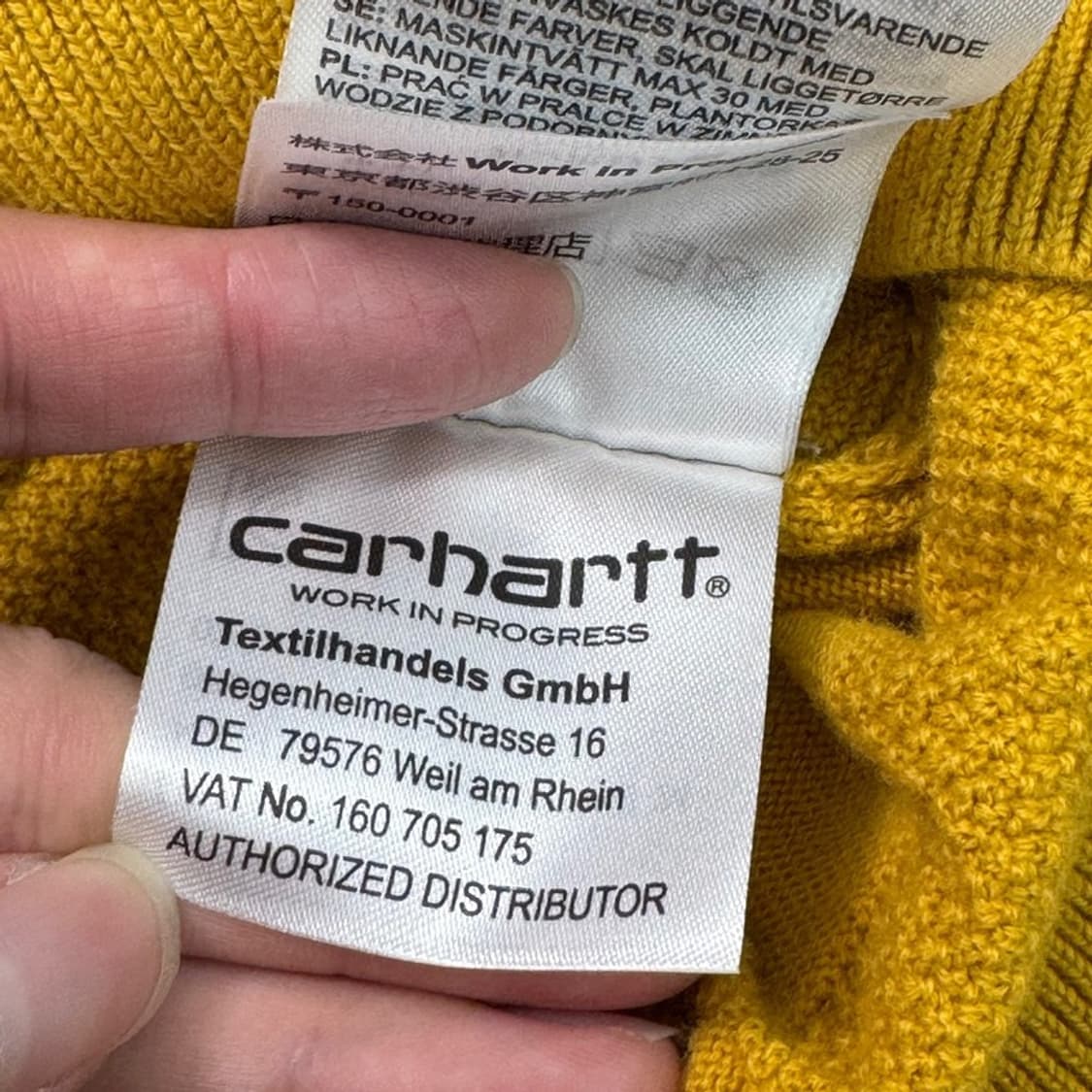 CARHARTT WIP S/S 팩스턴 니트 폴로 셔츠 L 상품이미지8