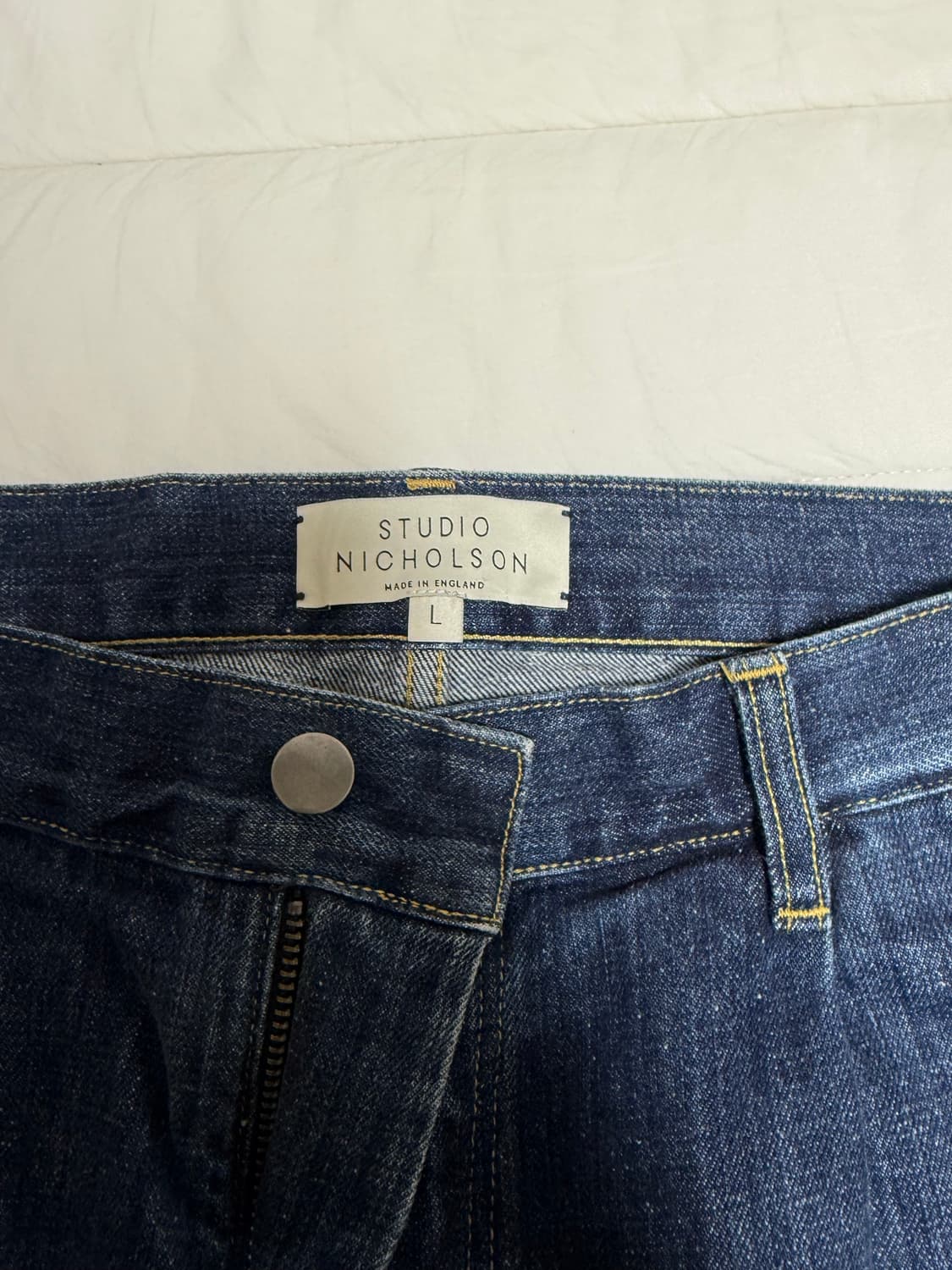 [L] 스튜디오 니콜슨 푸크 워시드 데님 팬츠 상품이미지8