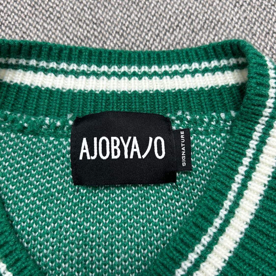 아카이브볼드 오버핏 리차드헬 니트(OS) 상품이미지2