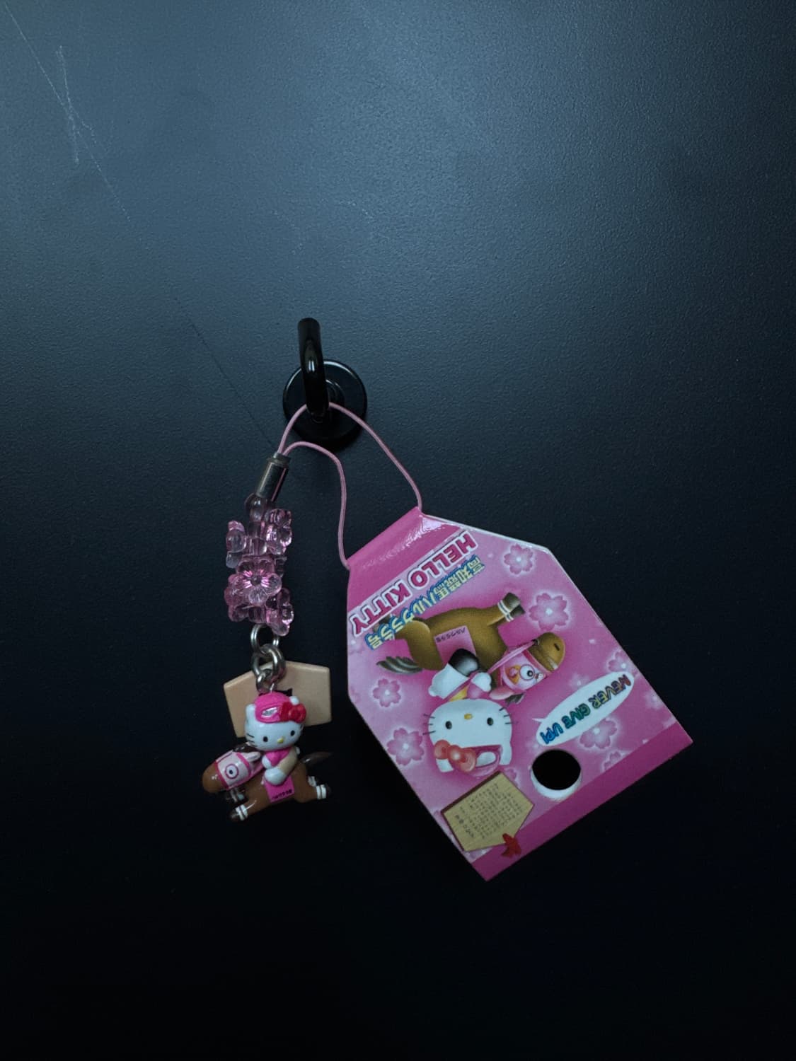 산리오 헬로키티 고전 스트랩 한정 하루우라라 경마 키티 말 키티 상품이미지1