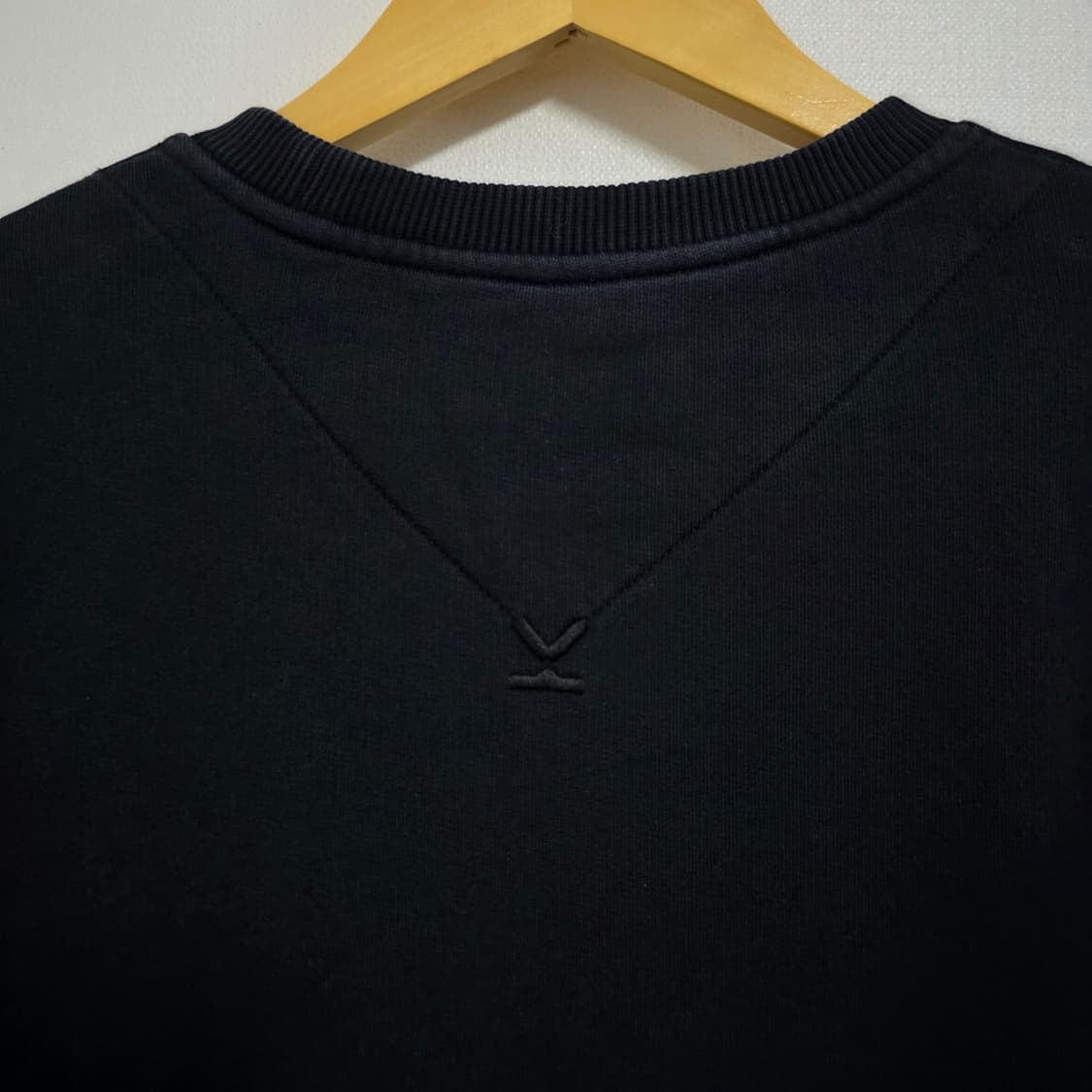 M) KENZO 겐조 스몰 패치로고 블랙 맨투맨 95-100 상품이미지4