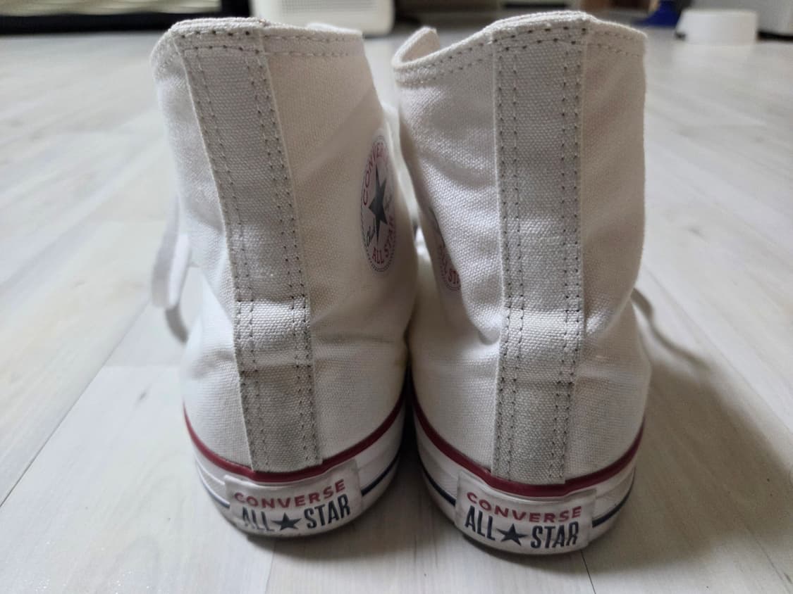 컨버스 척 테일러 올스타 하이 클래식 옵티컬 화이트 275 상품이미지5