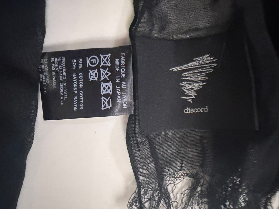 디스코드 요지 야마모토 스카프 상품이미지3