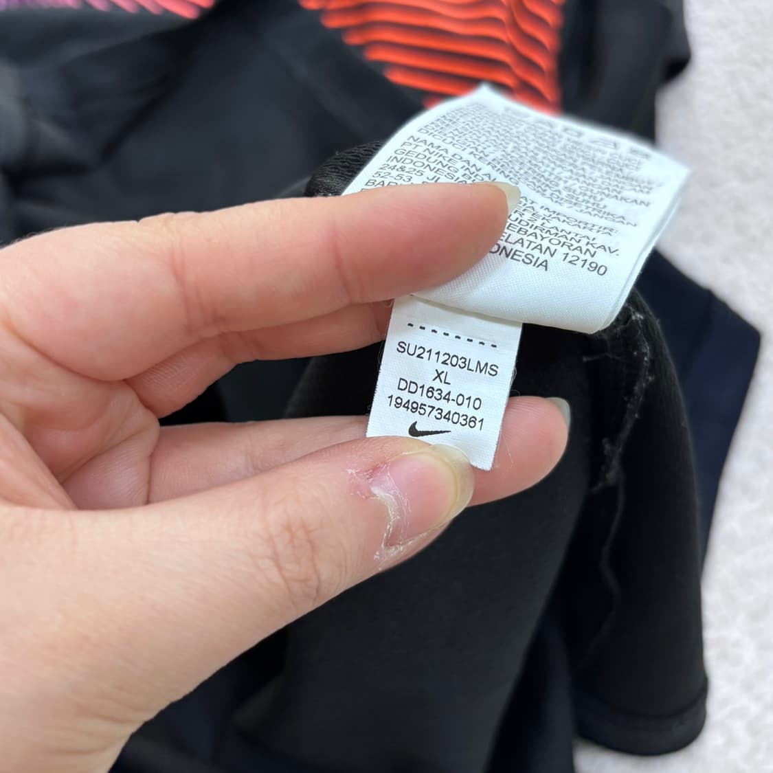 XL 나이키 드라이핏 반팔 티셔츠 0401E 상품이미지5