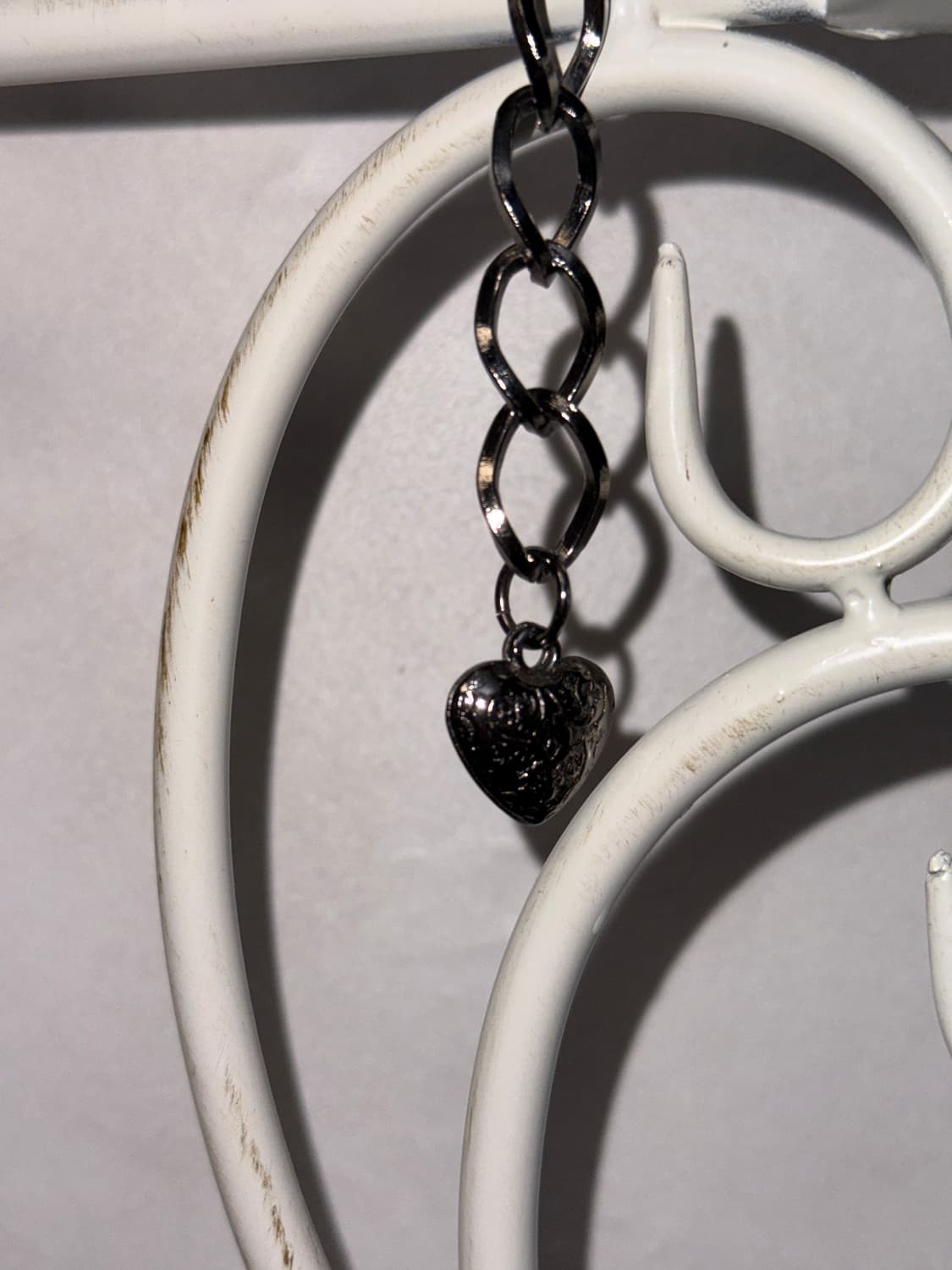 Black flower ring cubic chain belt 상품이미지4
